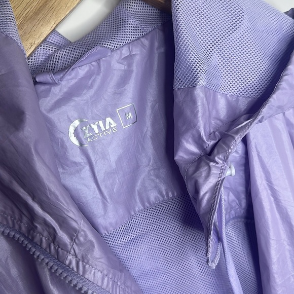 ZYIA Lilac Shine Bomber Jacket - Picture 5 of 6